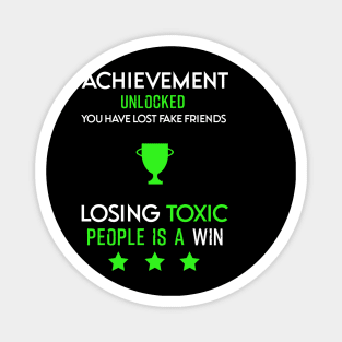 Losing toxic people is a win HCreative ver 8 Magnet